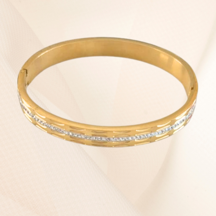 Golden Horizon Bangle Armband