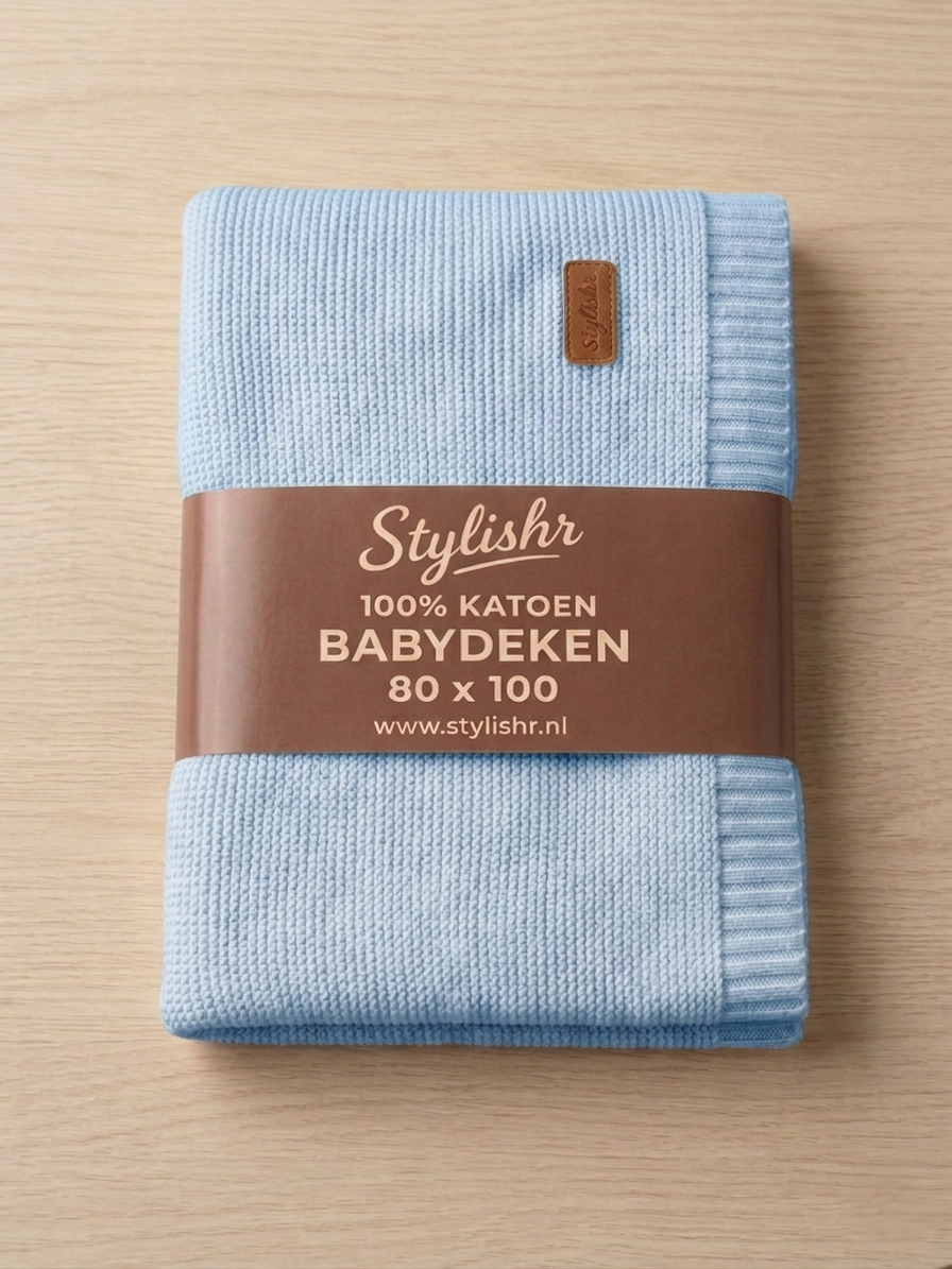 Babydeken Roze 100% Katoen