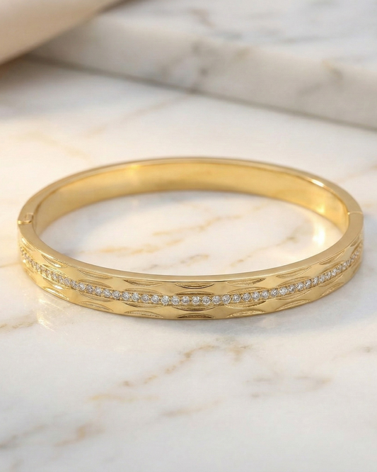 Golden Horizon Bangle Armband