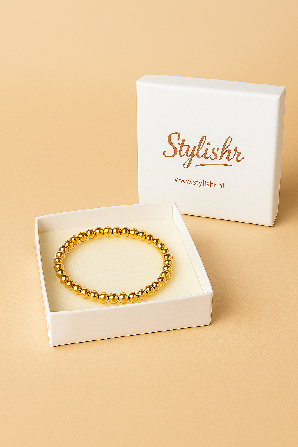 Classy Beads Armband Goud