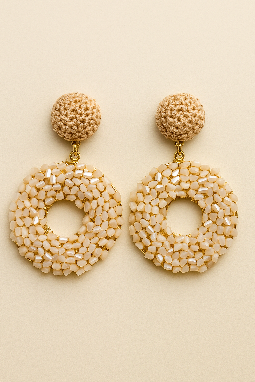 Beaded & Stones Oorbellen