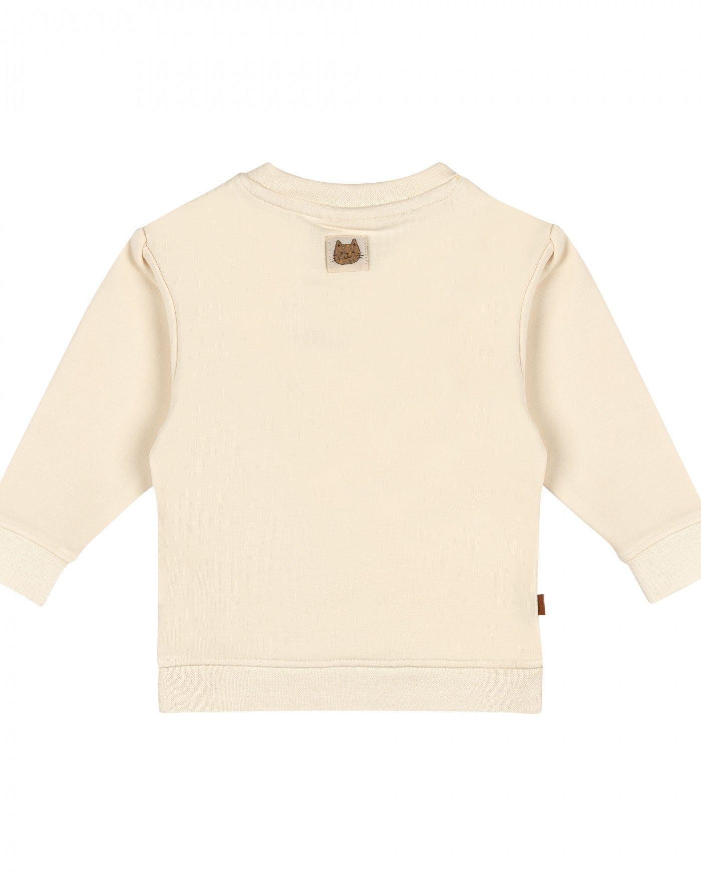 Baby Sweater Leo Crème met Hartje