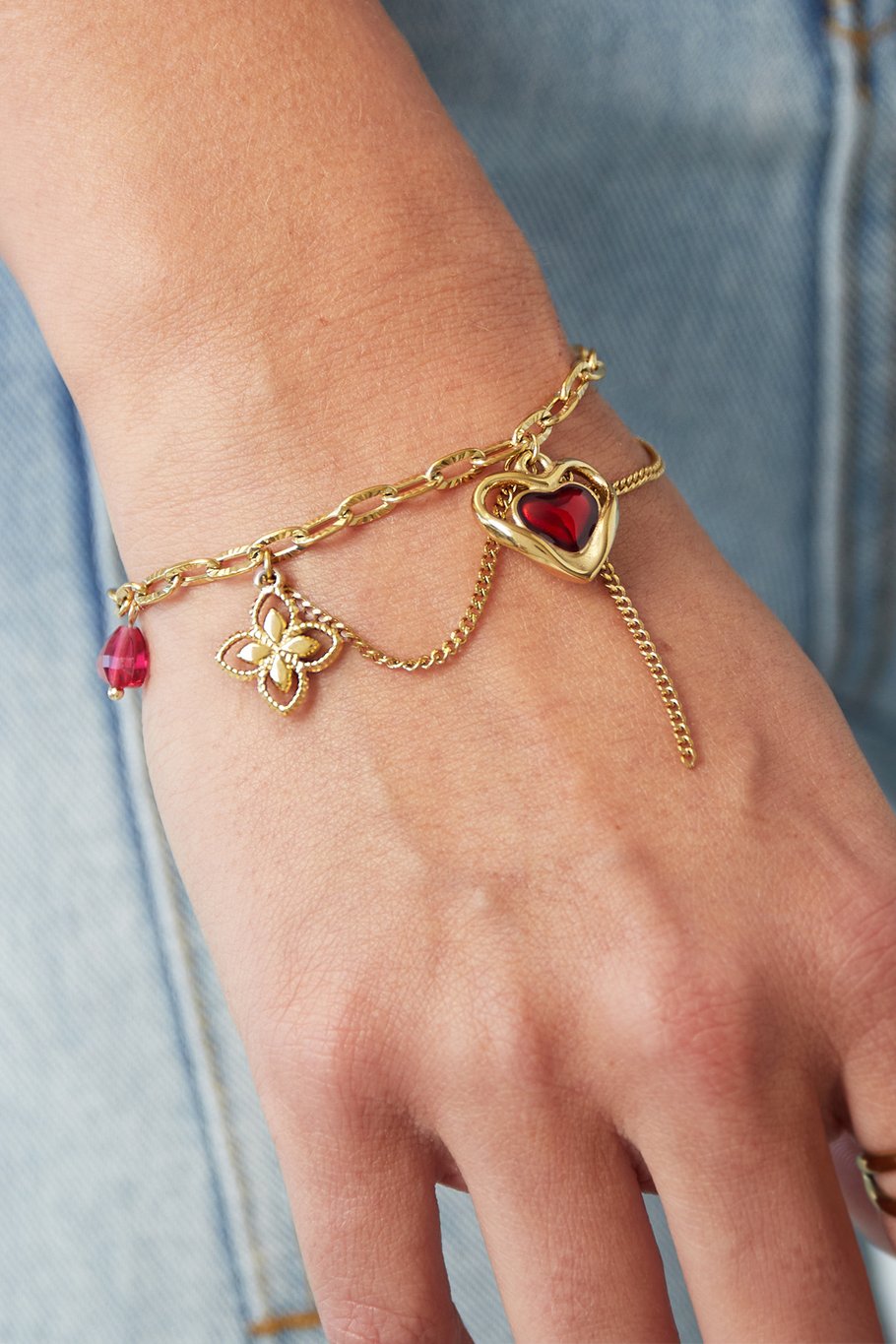 Pulse of Love Armband met Bedels