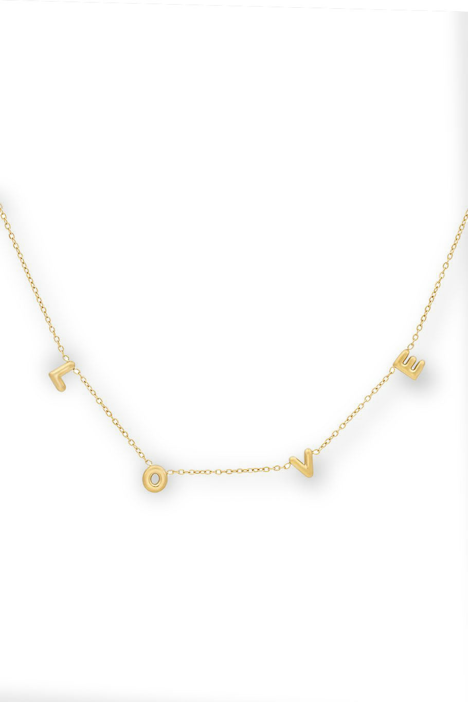 Love Necklace Goud