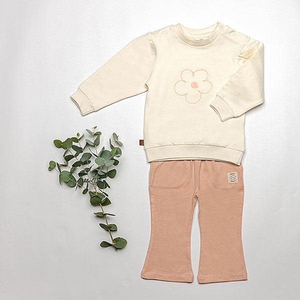 Flaired Broek Flowers F&D