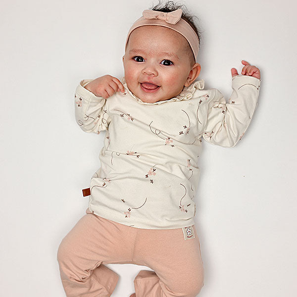 Flaired Broek Flowers F&D