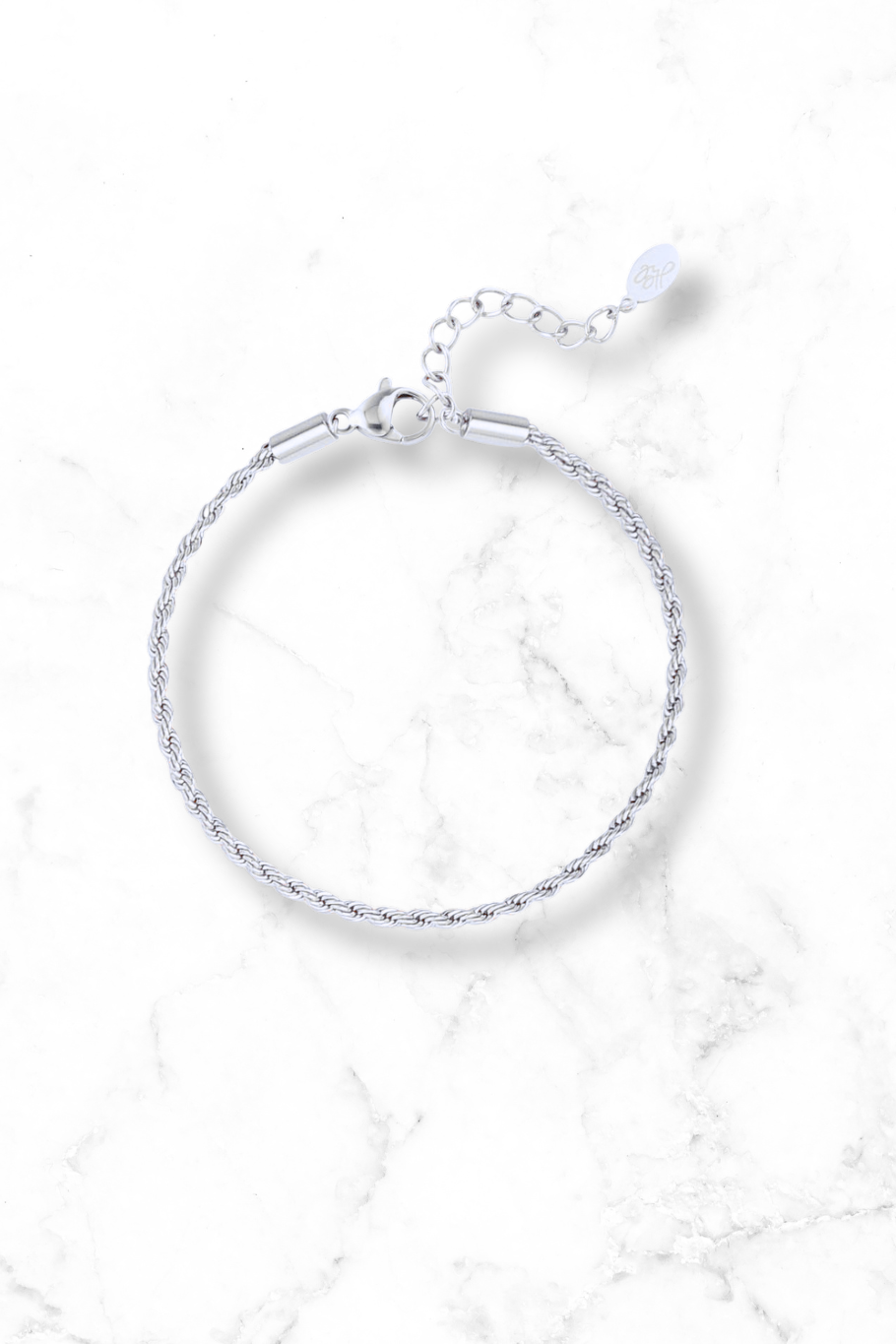 Rope Armband Zilver