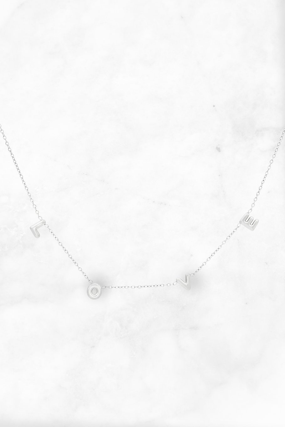 Love Necklace Zilver