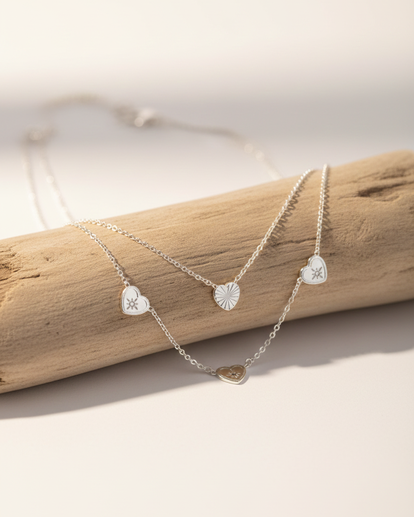 All the Love Ketting Zilver