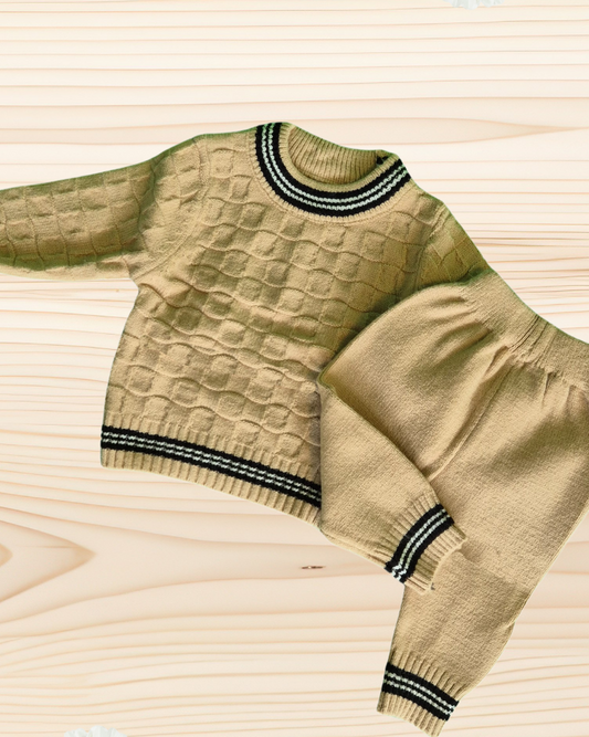 Luxe Gebreid Tweedelig Pakje