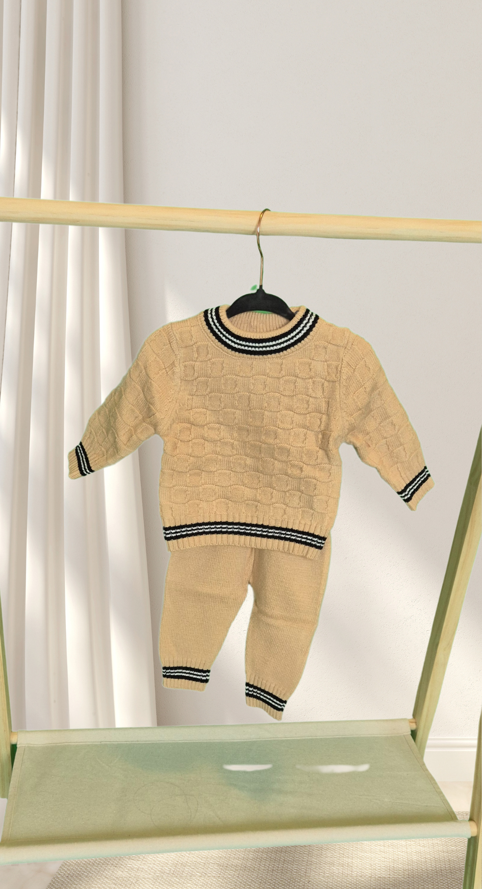 Luxe Gebreid Tweedelig Pakje