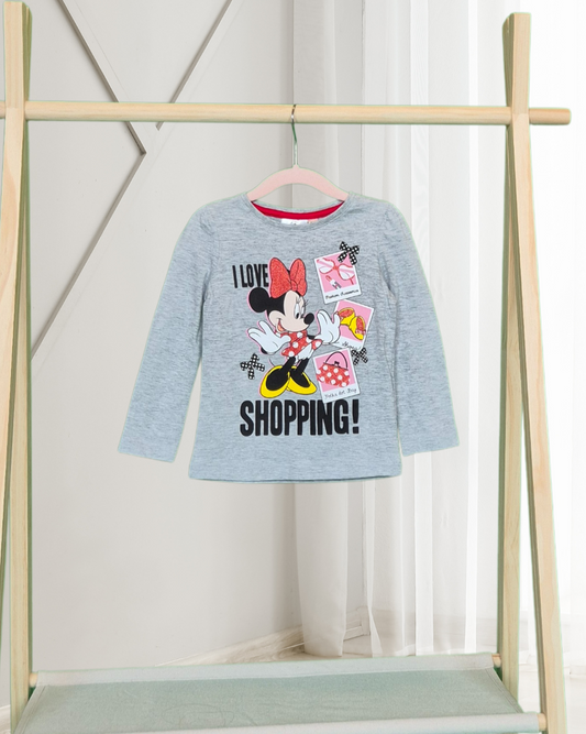 Shirt Minnie Mouse – I Love Shopping
