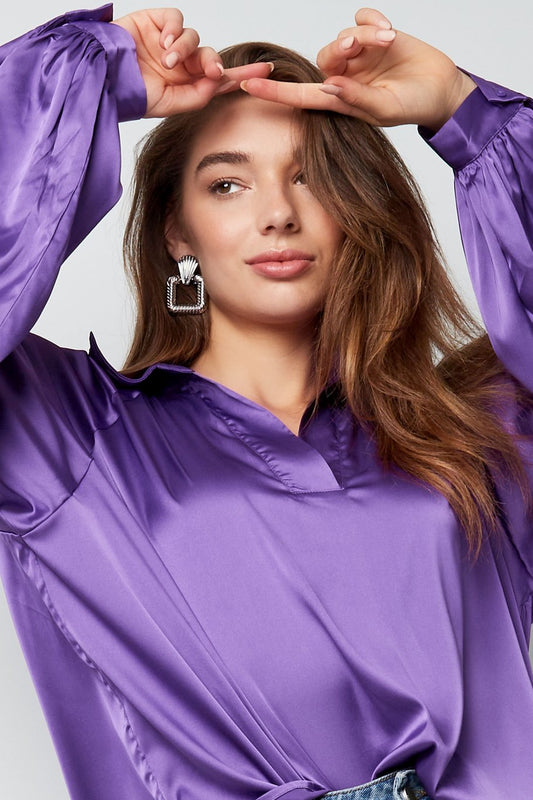 Zilverkleurige Shiny Vierkante Oorbellen