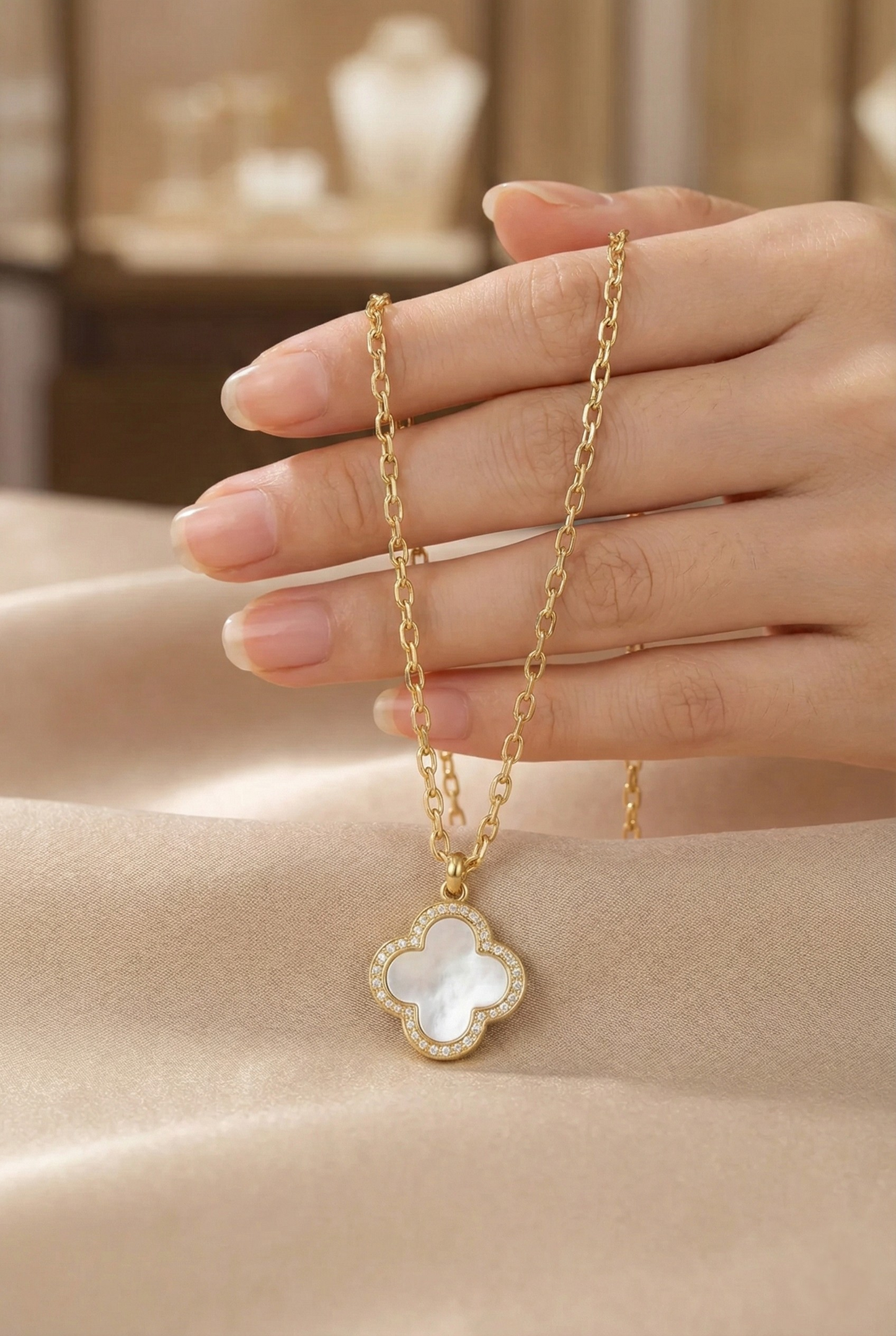 Ketting Clover Goldplated
