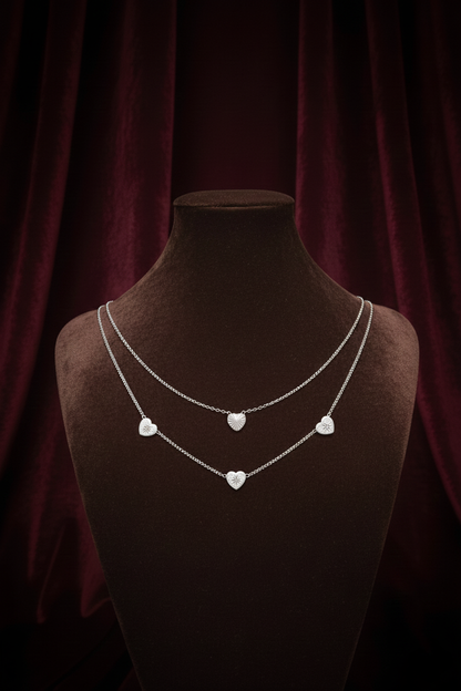 All the Love Ketting Zilver