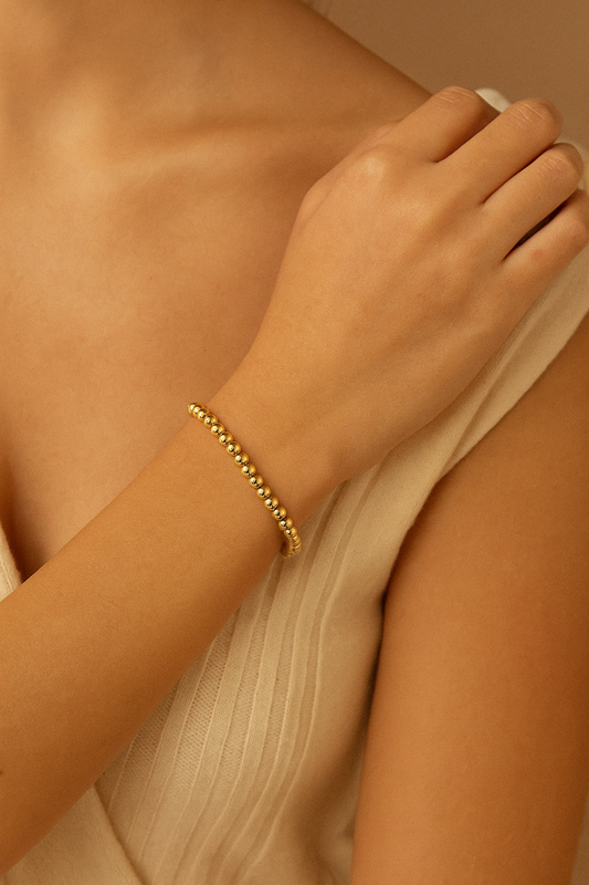 Classy Beads Armband Goud