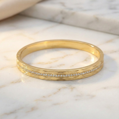 Golden Horizon Bangle Armband