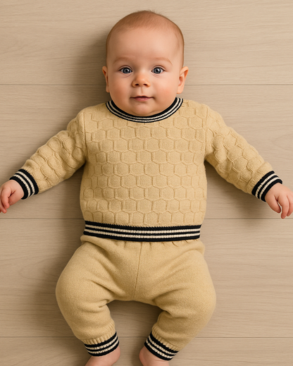 Luxe Gebreid Tweedelig Pakje