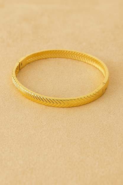 Gouden Bangle Armband Eleganza