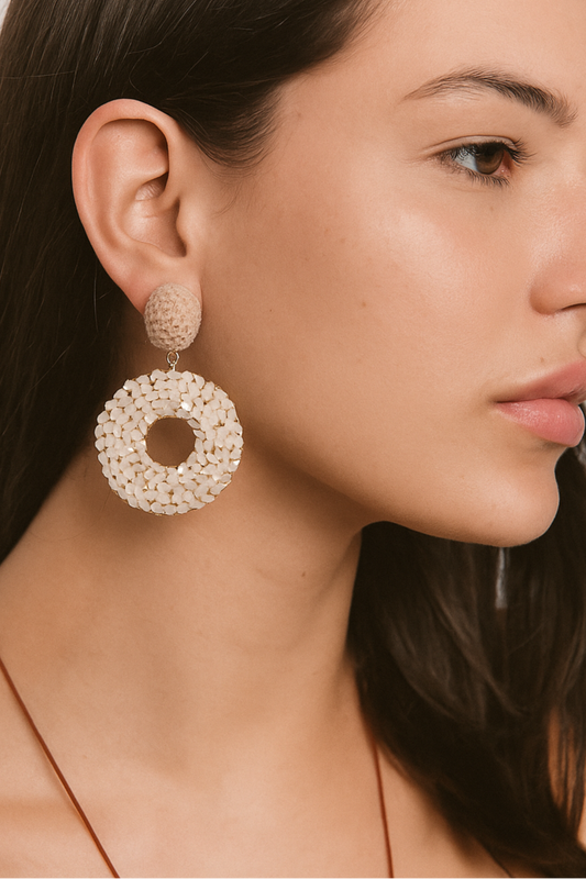 Beaded & Stones Oorbellen