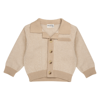 Gebreide Cardigan Polo Babyvest F&D