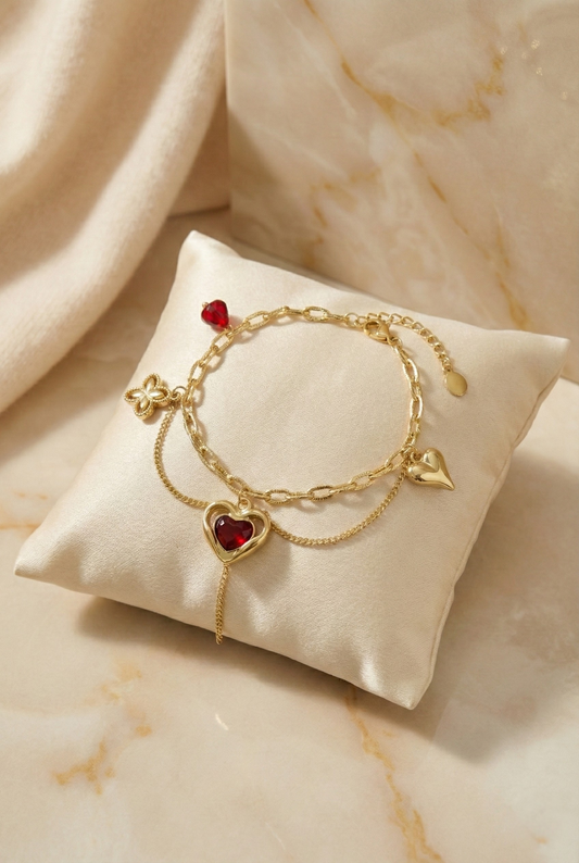 Pulse of Love Armband met Bedels