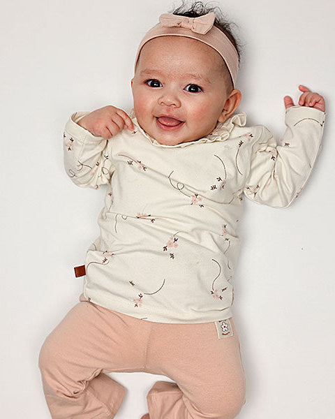 Flaired Broek Flowers F&D