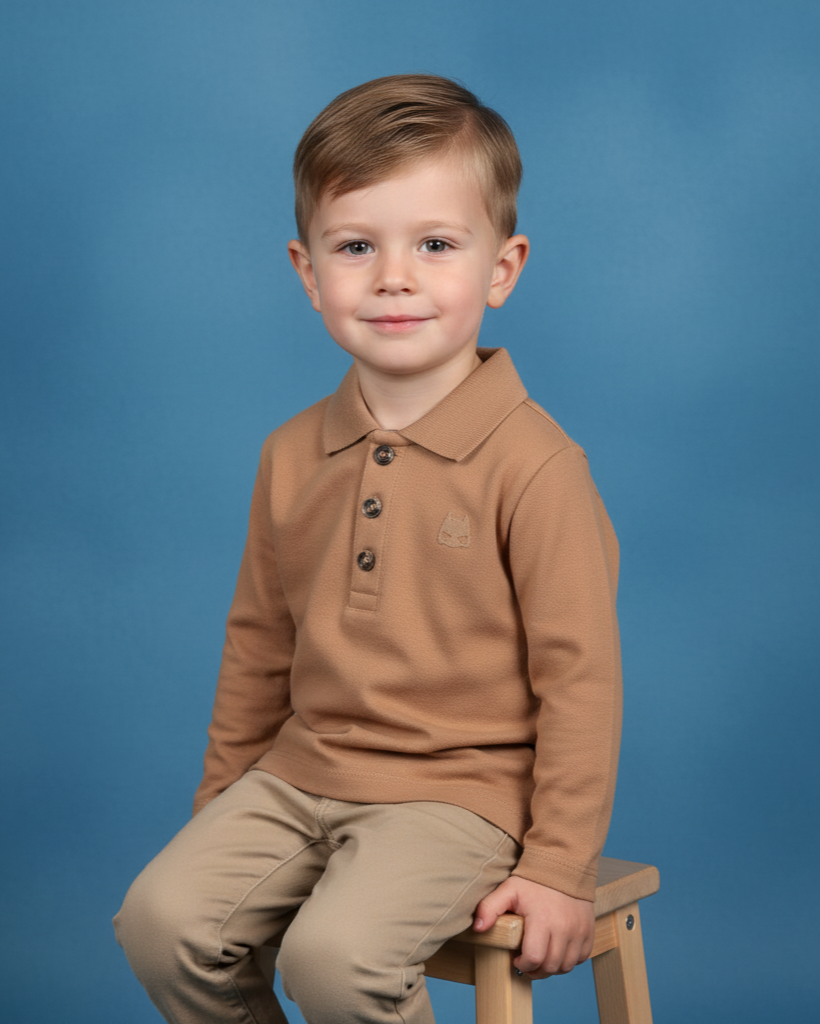 baby-pique-polo-caramel-Boy