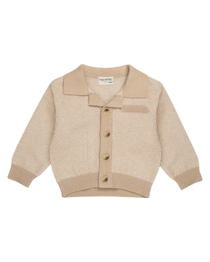 Gebreide Cardigan Polo Babyvest F&D