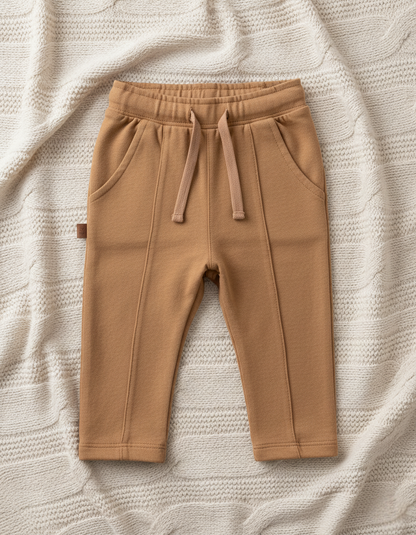 Comfortabele Baby Broek in Piqué Frogs & Dogs