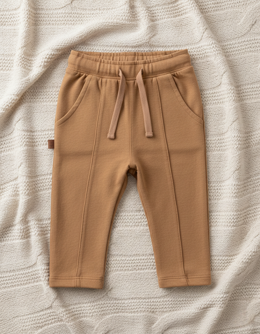 Comfortabele Baby Broek in Piqué Frogs & Dogs