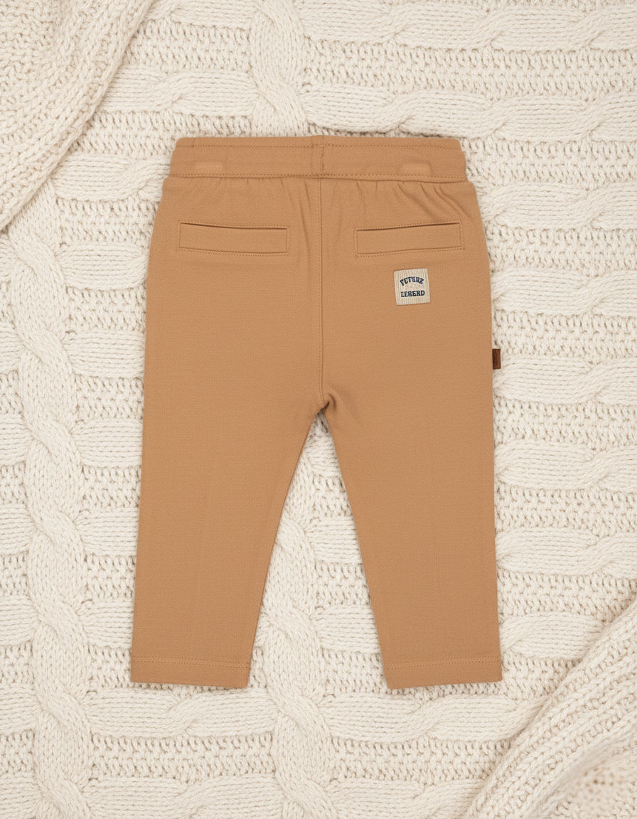 Comfortabele Baby Broek in Piqué Frogs & Dogs