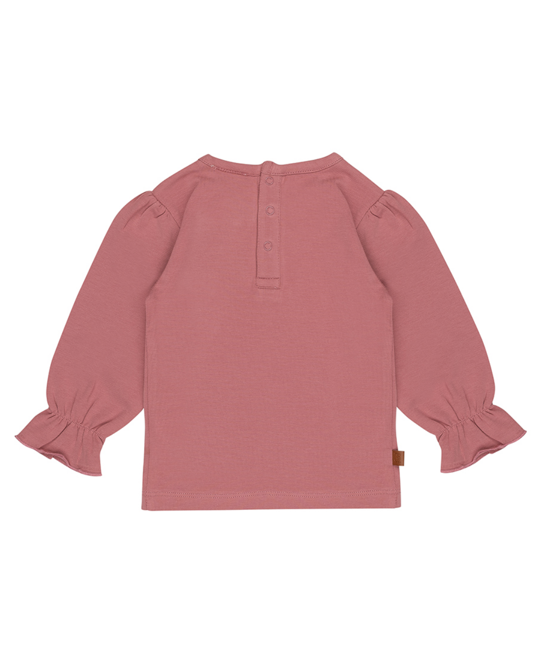 Lovella Shirt met Lange Mouw & Ruches