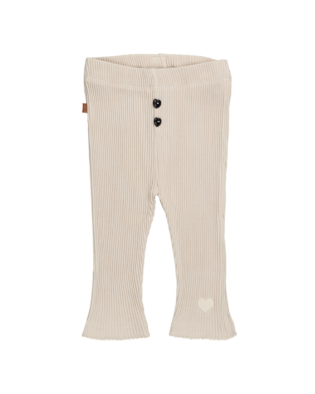 Baby Rib Legging Creme/Lila Frogs & Dogs