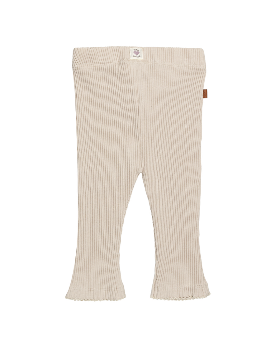 Baby Rib Legging Creme/Lila Frogs & Dogs