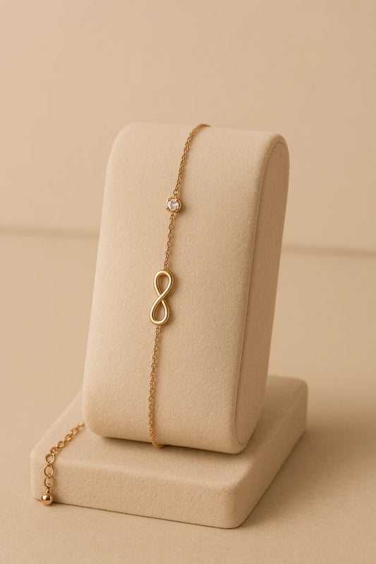Infinity Armband met Kristal
