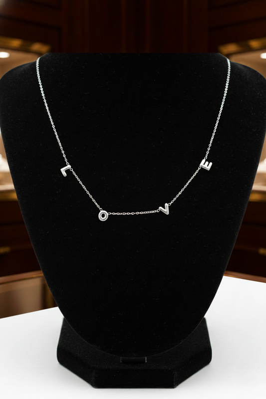 Love Necklace Zilver