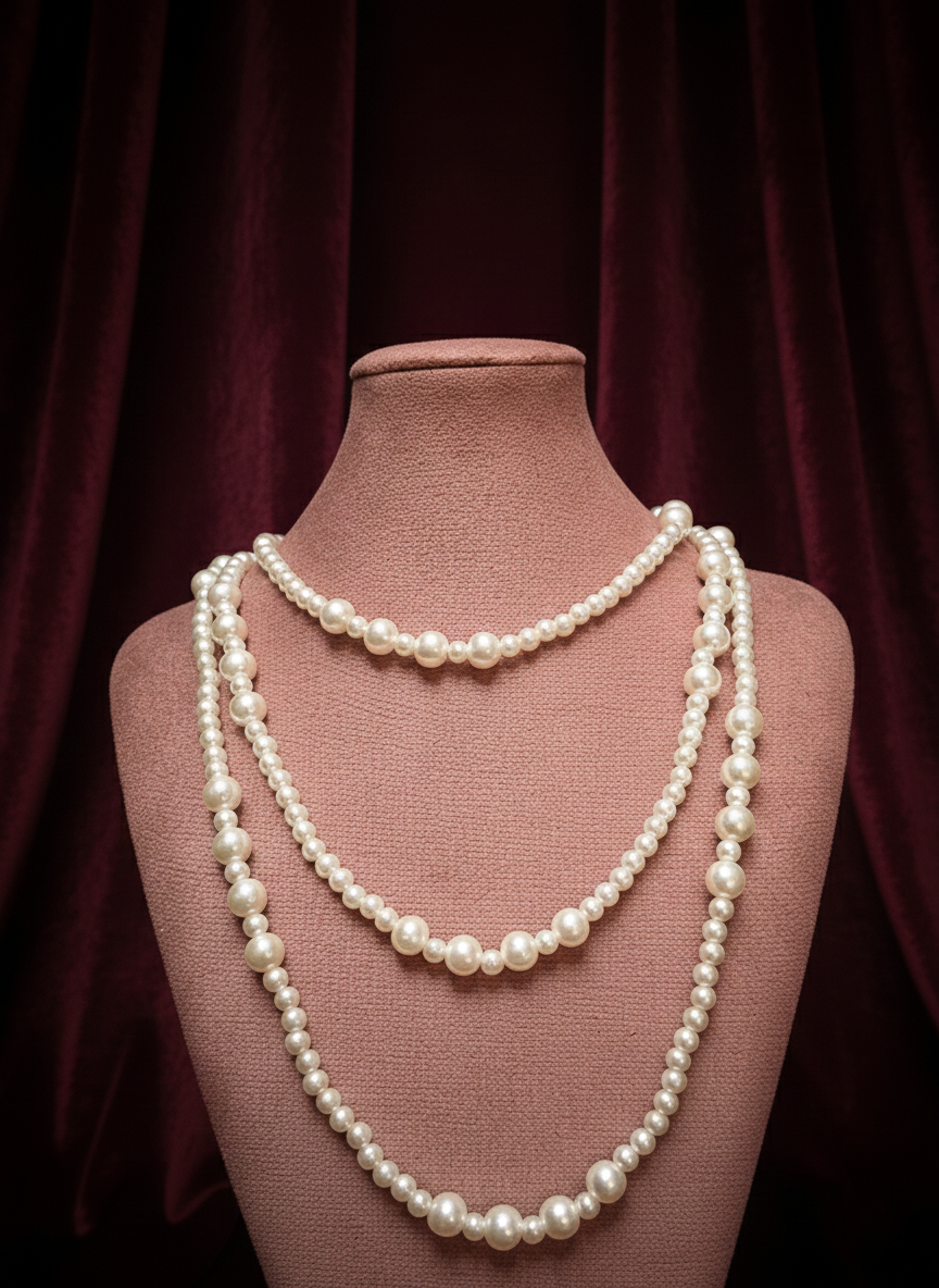 Parelketting meerlaags