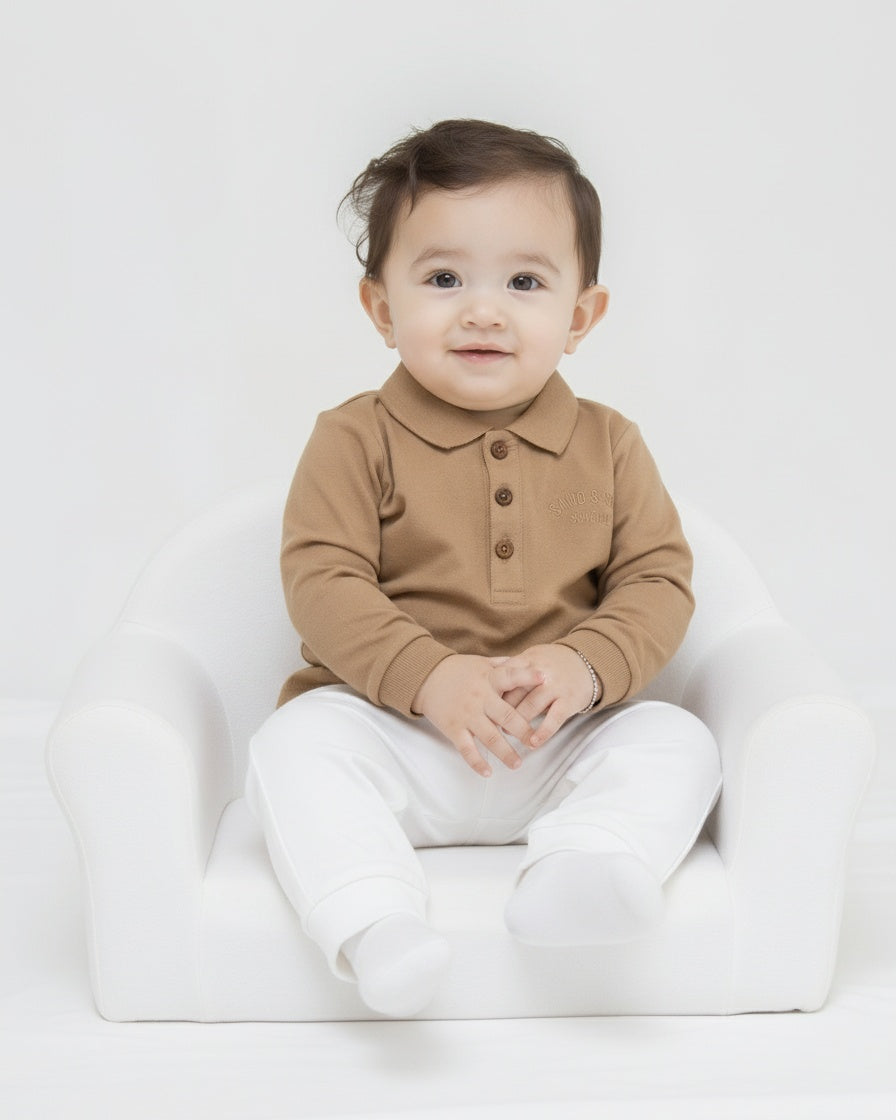 Baby Polo Longsleeve F&D