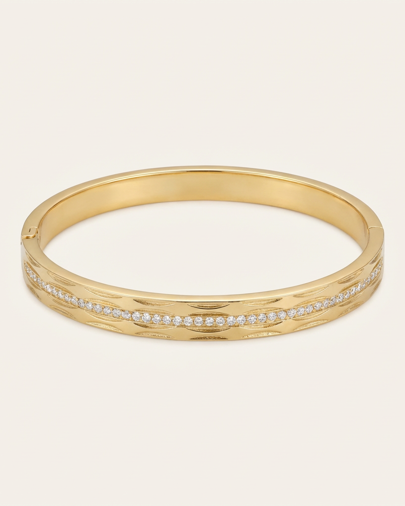 Golden Horizon Bangle Armband