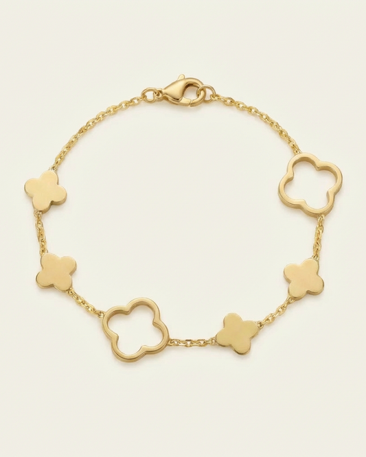 Clover Armband Goud