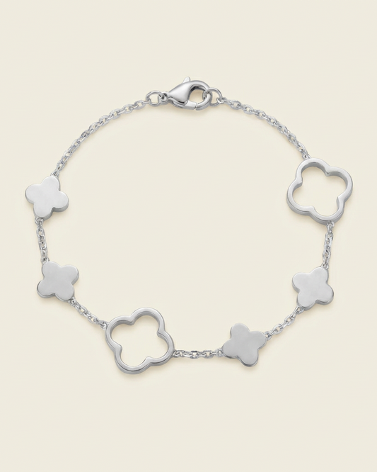 Clover Armband Zilver