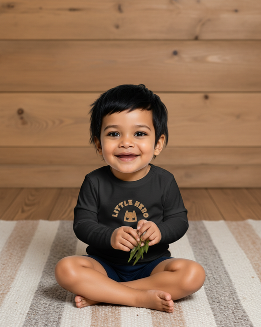 Little Hero Baby Shirt met Lange Mouw